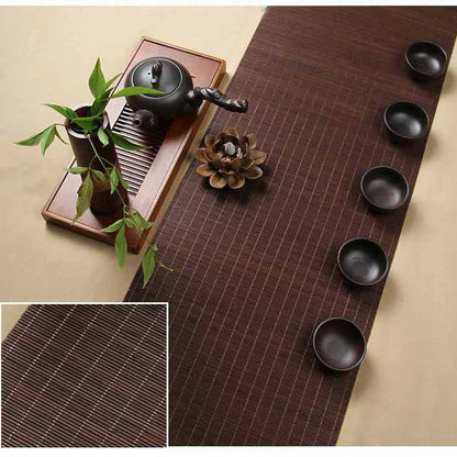 Bamboo placemats, kung fu tea cup mat, restaurant decoration, tea ceremony accessories, insulation pads