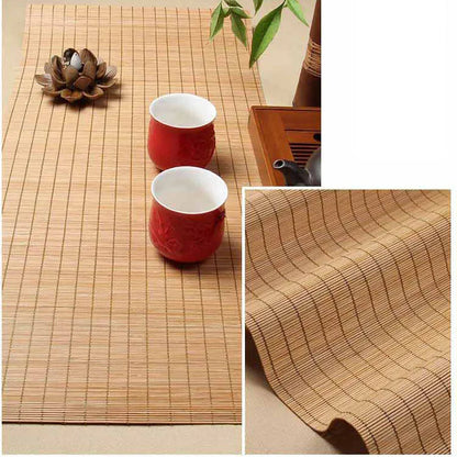 Bamboo placemats, kung fu tea cup mat, restaurant decoration, tea ceremony accessories, insulation pads