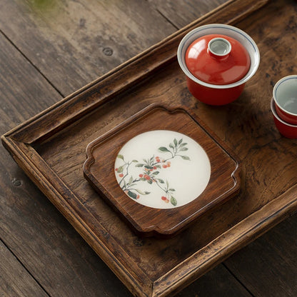 BambooTeapot Tray Drainage Water Storage Kung Fu Tea Set Drawer Tea Board Table Chinese Tea Ceremony Tools Free Shipping