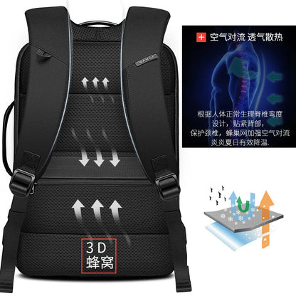 Bange 15.6 Laptop Backpacks Man Business Backpack Men Waterproof School USB Travel Bag Big Multifunction Male Backpack Fashion