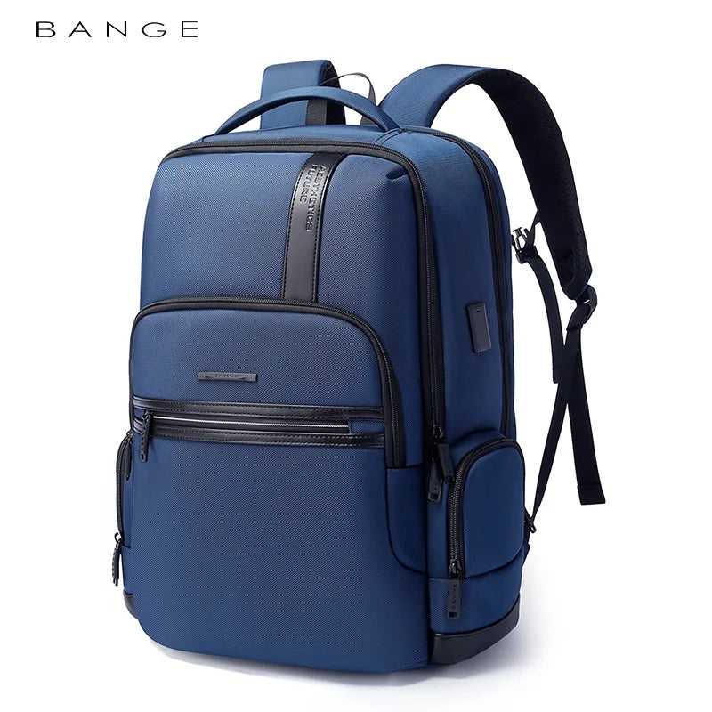 Bange 35L Travel Backpack  Nylon Bag Outdoor Waterproof 17.3 inch Laptop Backpack Multi-function Large Capacity Hiking Backpack
