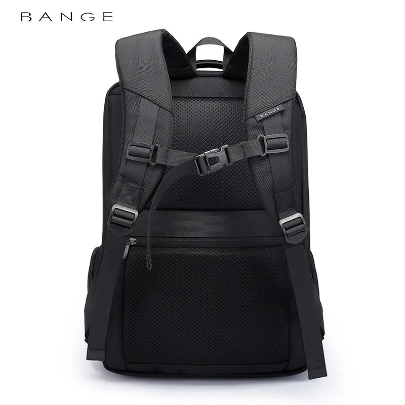 Bange 35L Travel Backpack  Nylon Bag Outdoor Waterproof 17.3 inch Laptop Backpack Multi-function Large Capacity Hiking Backpack