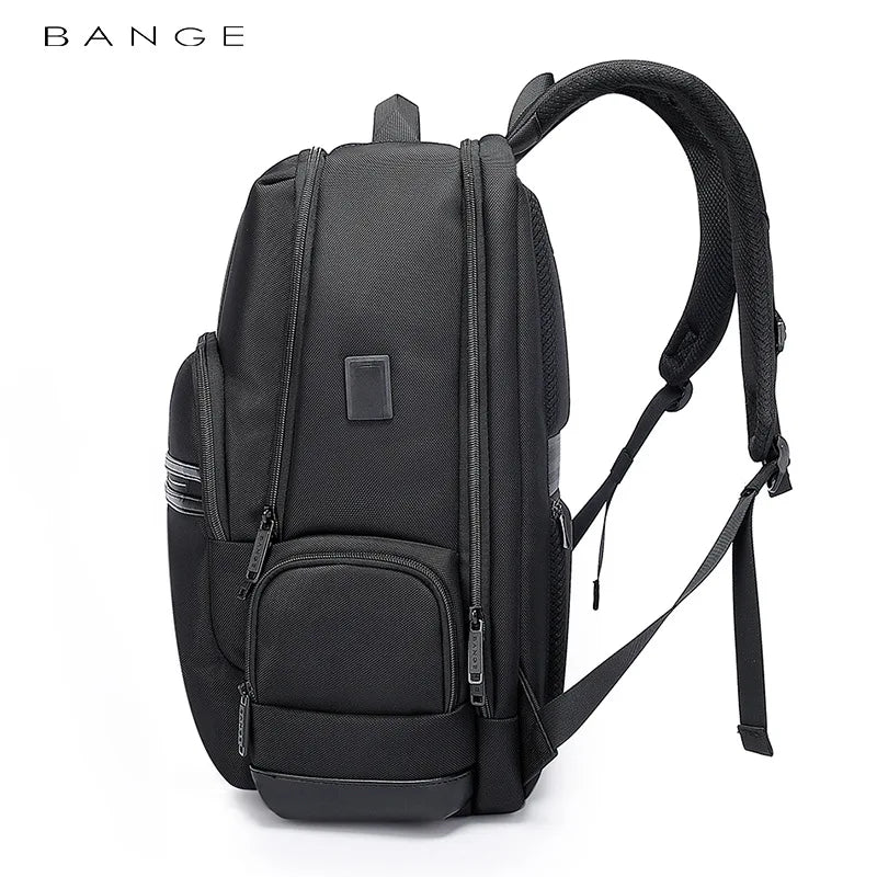 Bange 35L Travel Backpack  Nylon Bag Outdoor Waterproof 17.3 inch Laptop Backpack Multi-function Large Capacity Hiking Backpack