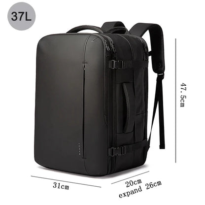 Bange Backpack Men 37L45L Business Aesthetic Backpack School Bag Large 17.3 Laptop Backpacks Waterproof Fashion Backpack Male
