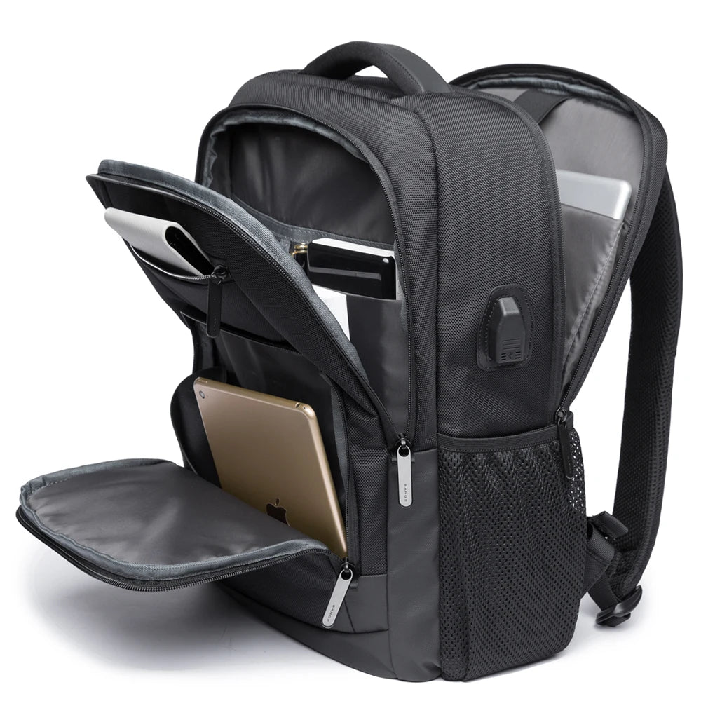 Bange Backpack for Teenager Student School Bag Large Capacity 15.6 Laptop Daily USB Charging Waterproof Laptop Backpack New