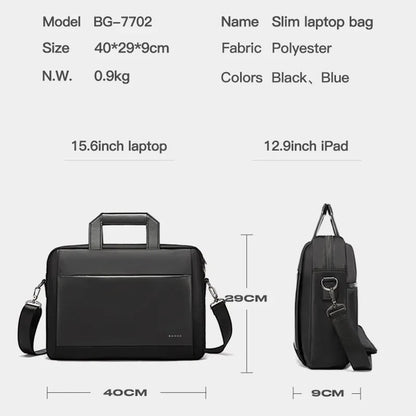 Bange Briefcase for Men  Laptop Bag  Retro Travel Messenger Man Bags 15.6 in High Capacity Computer Shoulder Bag Male Briefcase