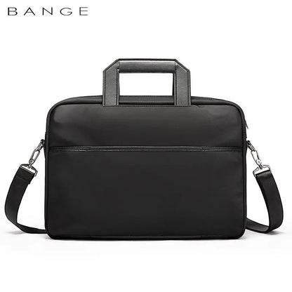 Bange Briefcase for Men Laptop Bag Retro Travel Messenger Man Bags 15.6 in High Capacity Computer Shoulder Bag Male Briefcase