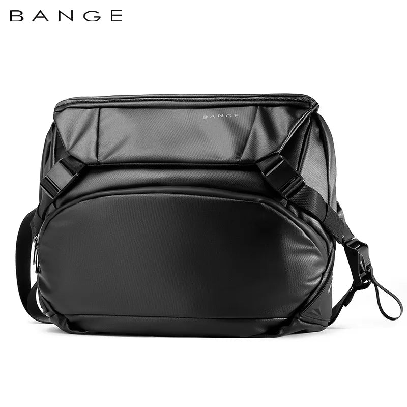 Bange Chest Bag Men Crossbody bag Men's crossbody bag Fashion large capacity single shoulder bag Business commuter messenger bag