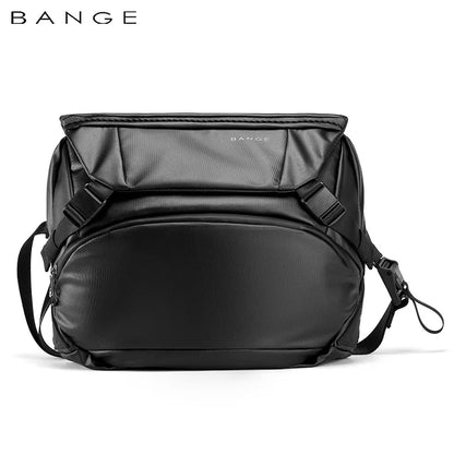 Bange Chest Bag Men Crossbody bag Men's crossbody bag Fashion large capacity single shoulder bag Business commuter messenger bag