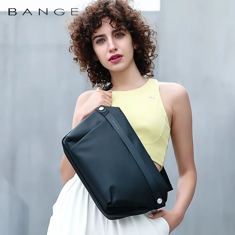 Bange Chest Bag Men Waterproof Leisure Male Bag Sports Packs Messenger Shoulder Sling Running Women Shoulder Bag