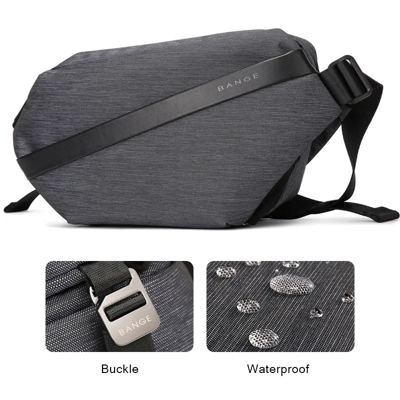Bange Fashion Men Multifunction Waterproof Shoulder Crossbody Bags Male Outdoor Travel  Novel Messenger Bag Teenager Tiding