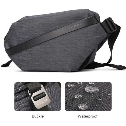 Bange Fashion Men Multifunction Waterproof Shoulder Crossbody Bags Male Outdoor Travel  Novel Messenger Bag Teenager Tiding
