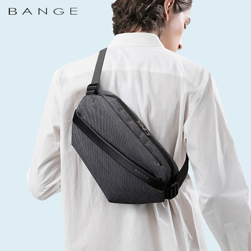 Bange Fashion Men Multifunction Waterproof Shoulder Crossbody Bags Male Outdoor Travel  Novel Messenger Bag Teenager Tiding
