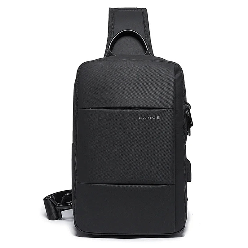 Bange Fashion Sling  Men Travel Waterproof Leisure Business Chest Sports Packs Messenger Shoulder Running Bag men's Boys