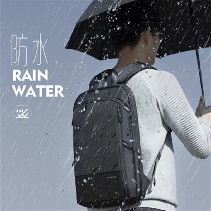 Bange Fashion casual Men Business travel bag Large capacity wear-resistant high quality Oxford cloth waterproof backpack