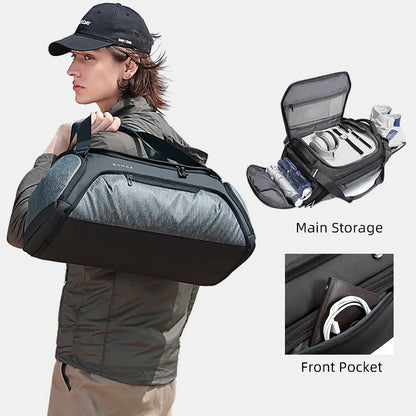 Bange Gym Bag High capacity Waterproof Dry Wet Separation suitcases Woman Yoga Fitness Pack Multifunctional Travel Bag Shoe Bag