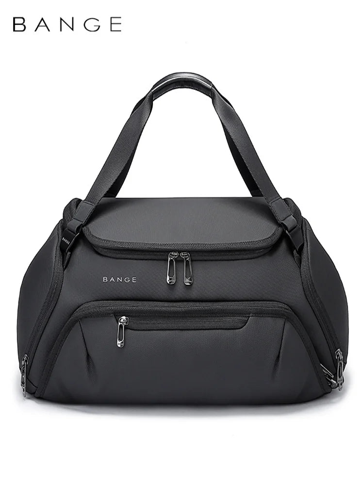 Bange Gym Bag High capacity Waterproof Dry Wet Separation suitcases Woman Yoga Fitness Pack Multifunctional Travel Bag Shoe Bag