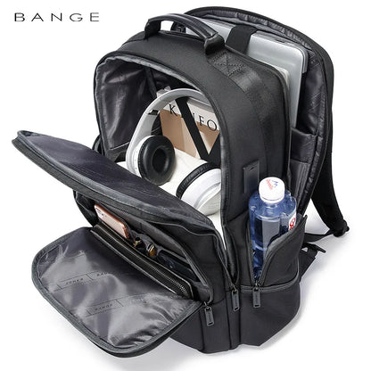 Bange Men Backpack Large Capacity Multifunctional Usb Charging Waterproof Travel Custom School Backpacks Laptop Backpack