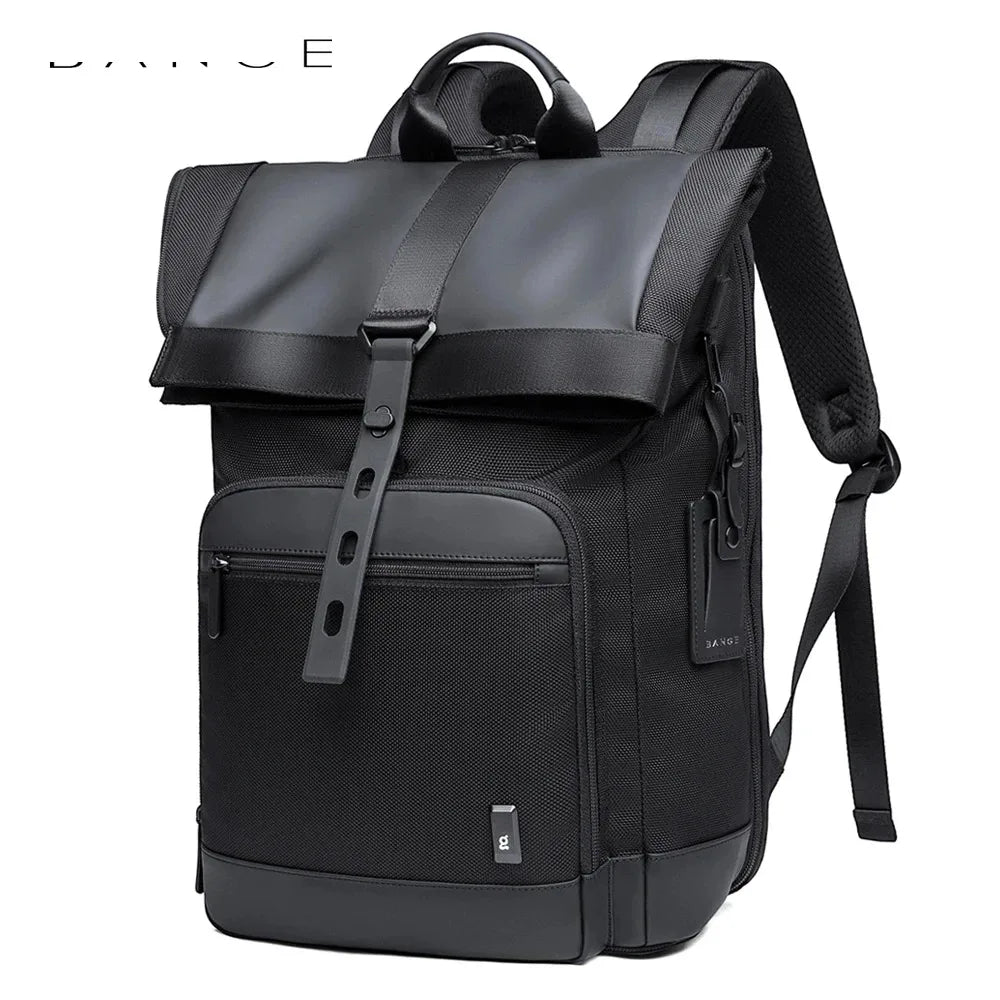 Bange Men Fashion Backpack Multifunctional Waterproof Backpack Daily Travel Bag Casual School Rucksack for Unisex