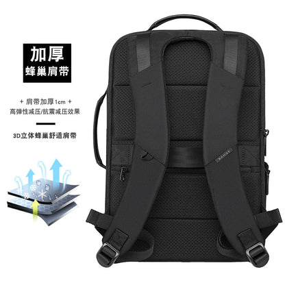 Bange Men Mochila Fashion Waterproof School Travel Bag Backpack USB Business Backpacks Fit For 15.6 Inch Laptop