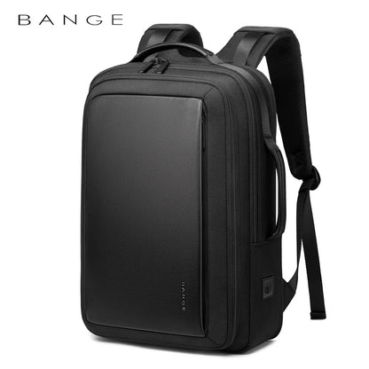 Bange Men Mochila Fashion Waterproof School Travel Bag Backpack USB Business Backpacks Fit For 15.6 Inch Laptop