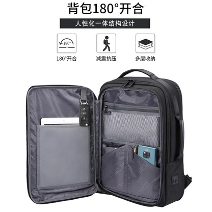 Bange Men Mochila Fashion Waterproof School Travel Bag Backpack USB Business Backpacks Fit For 15.6 Inch Laptop