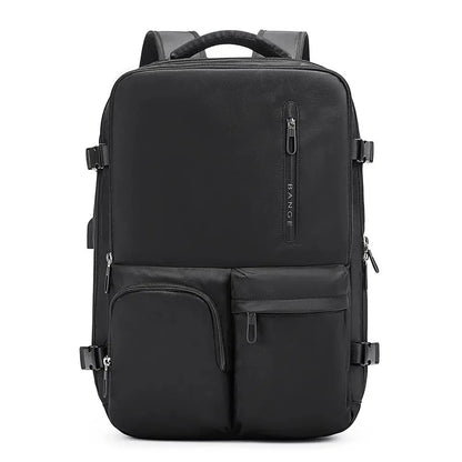 Bange Men's Backpack Men Business Travel Backpack Women School Expandable USB Bag Large Capacity 15.6 Laptop Waterproof Fashion