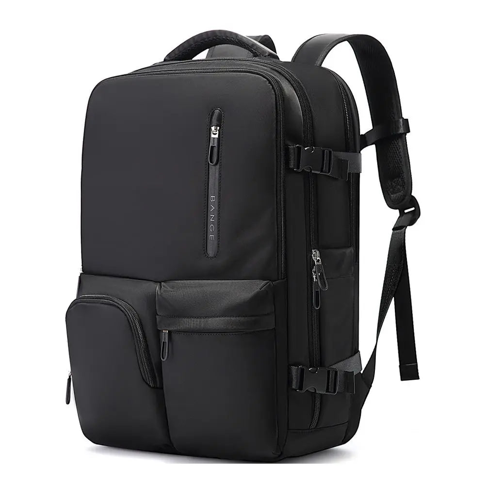 Bange Men's Backpack Men Business Travel Backpack Women School Expandable USB Bag Large Capacity 15.6 Laptop Waterproof Fashion