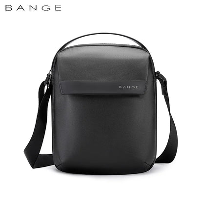 Bange Men's Crossbody Bag Fashion Classic Sling Bag Waterproof Simple Business Multifunction Bag Applicable to 8.6 inch IPad