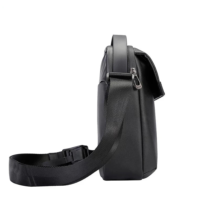Bange Men's Crossbody Bag Fashion Classic Sling Bag Waterproof Simple Business Multifunction Bag Applicable to 8.6 inch IPad