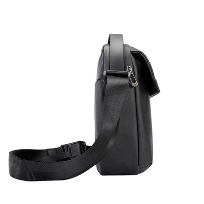 Bange Men's Crossbody Bag Fashion Classic Sling Bag Waterproof Simple Business Multifunction Bag Applicable to 8.6 inch IPad