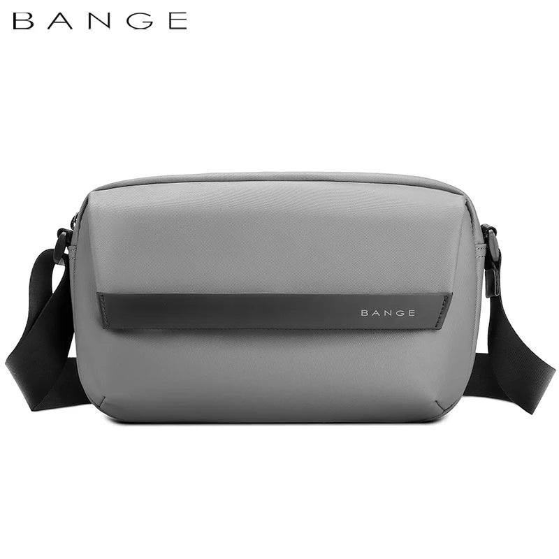 Bange Men's Shoulder Bags Nylon Business Man Bags 8.6" Briefcase Canvas Crossbody Bags Small Waterproof Bag High Quality