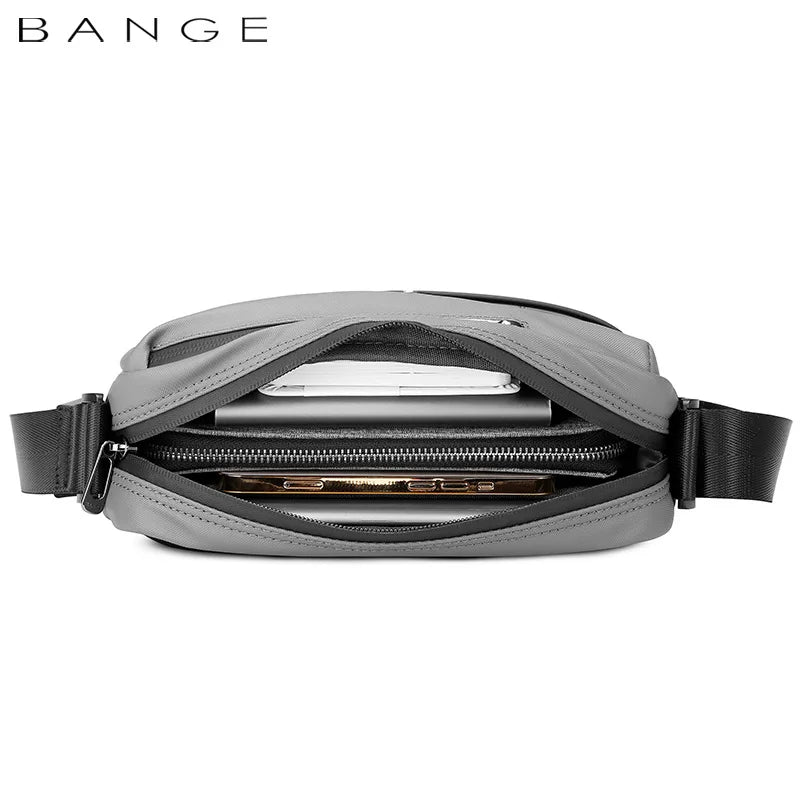 Bange Men's Shoulder Bags Nylon Business Man Bags 8.6 Briefcase Canvas Crossbody Bags Small Waterproof Bag High Quality