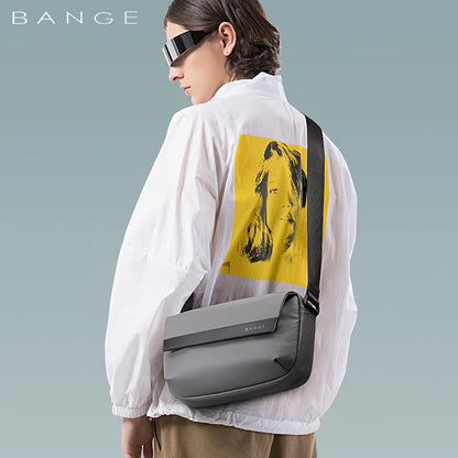 Bange Men's Shoulder Bags Nylon Business Man Bags 8.6 Briefcase Canvas Crossbody Bags Small Waterproof Bag