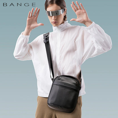 Bange Men's Shoulder Bags Nylon Business Men's Bags 8.6" Briefcase Canvas Crossbody Bags Small Waterproof Bag Man High Quality