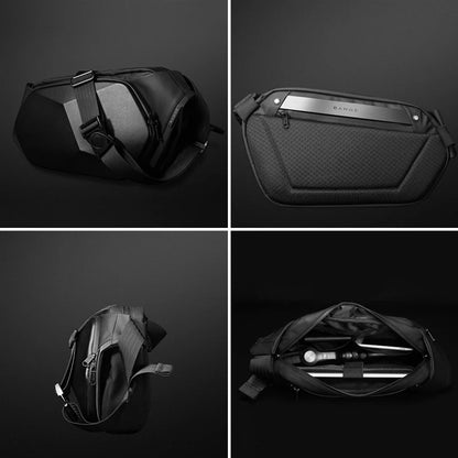 Bange Shoulder Bags Travel Crossbody School Waist Bag Zipped Outdoor Sports Trip Unisex Ladies Pack Large Messengers Bag Casual