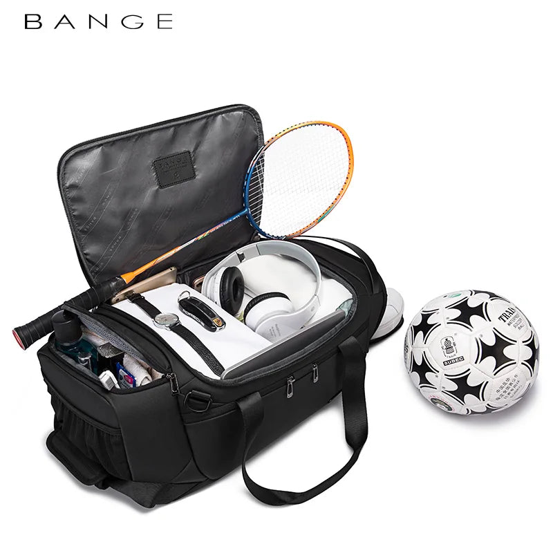Bange Sports Bags Men Gym Bags For Fitness Training Outdoor Travel Sport Bag  Dry Wet Separation Bags Sac De Travel Bag