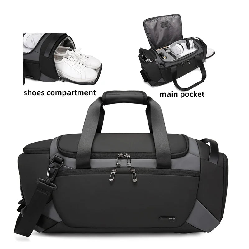 Bange Sports Bags Men Gym Bags For Fitness Training Outdoor Travel Sport Bag  Dry Wet Separation Bags Sac De Travel Bag