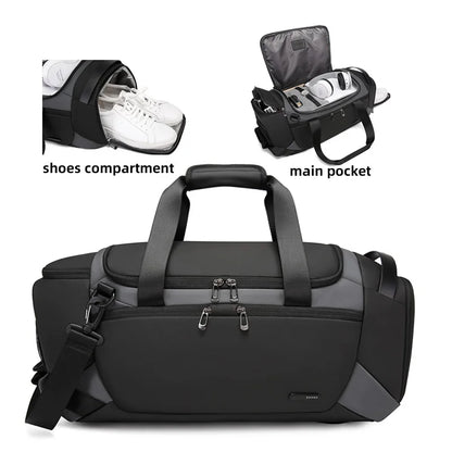 Bange Sports Bags Men Gym Bags For Fitness Training Outdoor Travel Sport Bag  Dry Wet Separation Bags Sac De Travel Bag