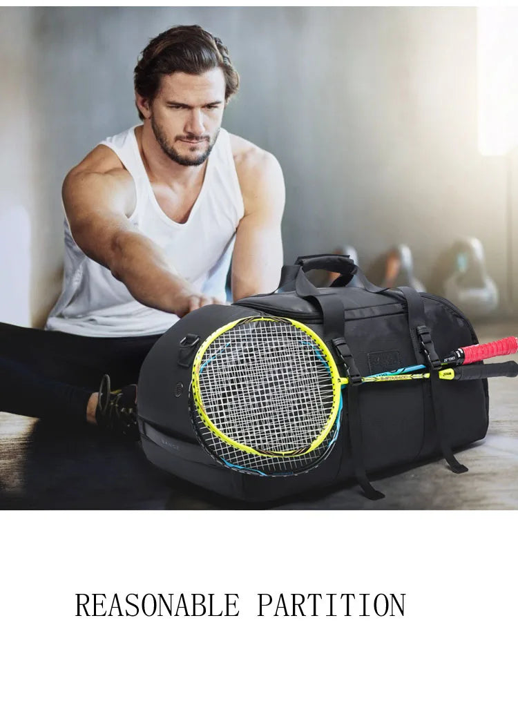 Bange Sprts bag Large Capacity Men Travel Bag Waterproof Duffle Bag for Travel Backpack Hand Luggage Bags with Shoe Pouch