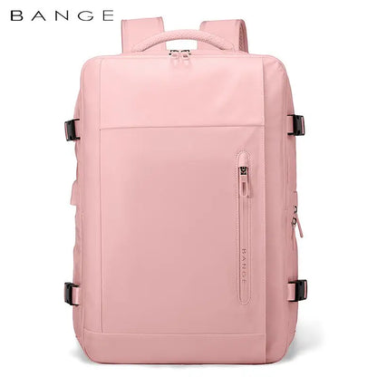 Bange Travel Backpack Business Aesthetic Backpack School USB Bag Large Capacity 15.6 Laptop Waterproof Fashion Backpack Women