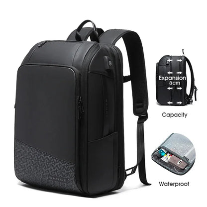 Bange Travel Business Backpacks 15.6" Laptop Backpacks Scalable Large Capacity Anti-theft Male Women Luxury Luggage Bags
