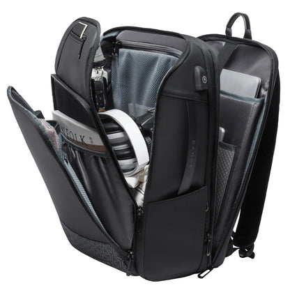 Bange Travel Business Backpacks 15.6" Laptop Backpacks Scalable Large Capacity Anti-theft Male Women Luxury Luggage Bags