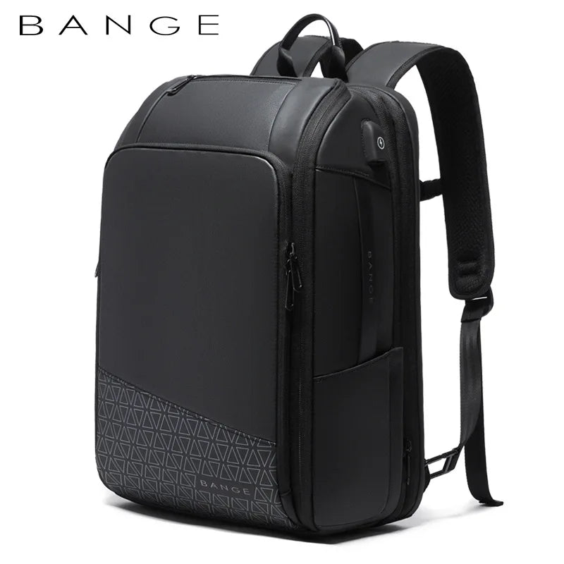 Bange Travel Business Backpacks 15.6" Laptop Backpacks Scalable Large Capacity Anti-theft Male Women Luxury Luggage Bags