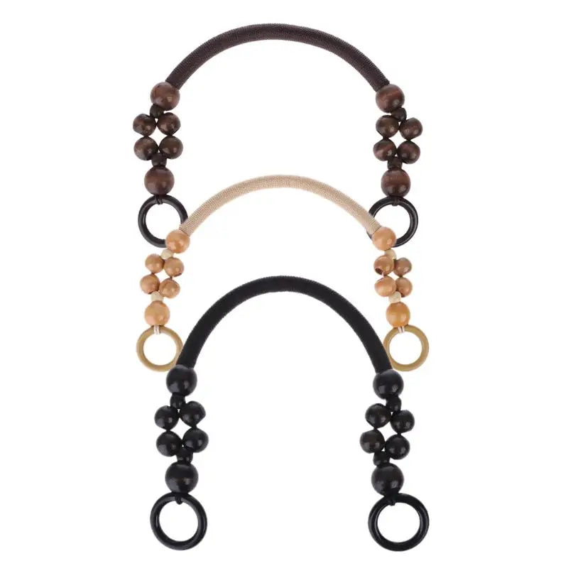 Bead Rope Bag Strap Handle Shoulder Belt for Handbag DIY Replacement