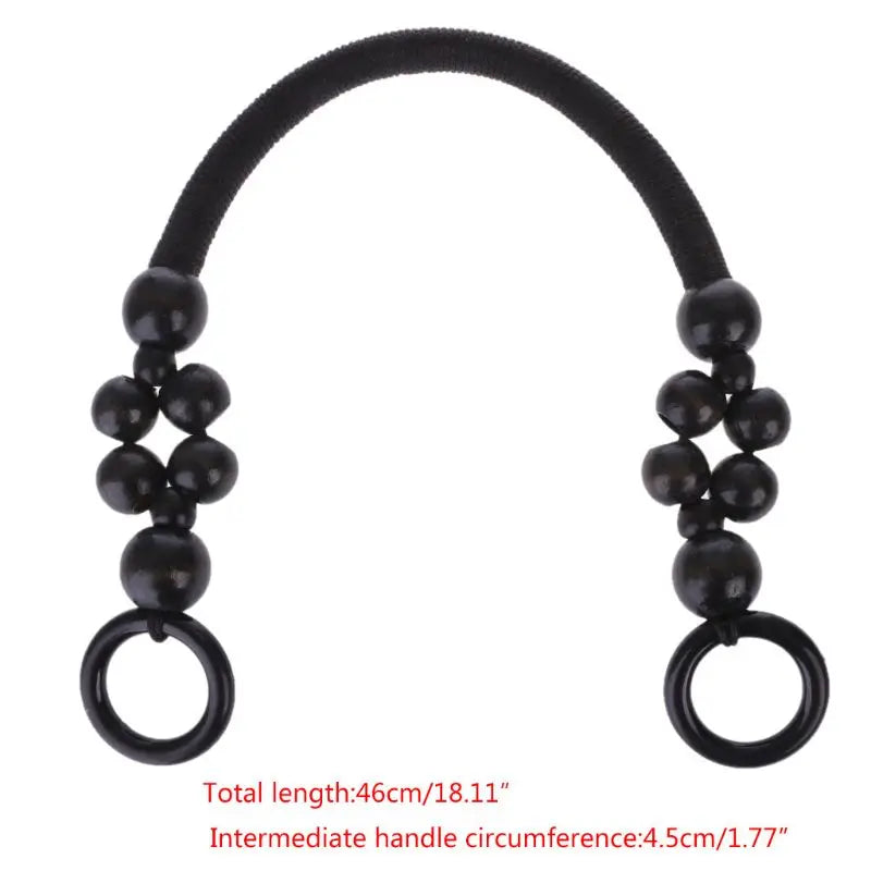 Bead Rope Bag Strap Handle Shoulder Belt for Handbag DIY Replacement