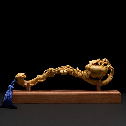 Beautiful Ruyi Carving Entrance Decoration Crafts Sculpture Office Lucky Everything Wishful Decoration Business Opening Gifts
