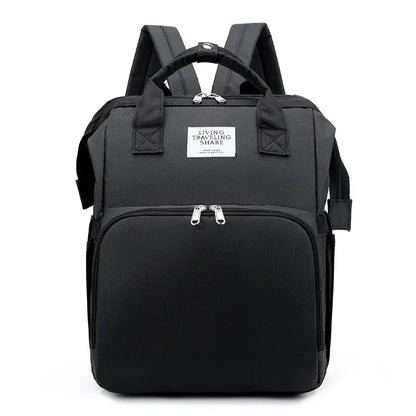 Bed Bag Integrated Mommy Backpack Outing Handbag Multifunctional Portable Women's Backpack Dry and Wet Separation Bag