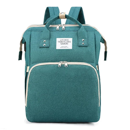 Bed Bag Integrated Mommy Backpack Outing Handbag Multifunctional Portable Women's Backpack Dry and Wet Separation Bag