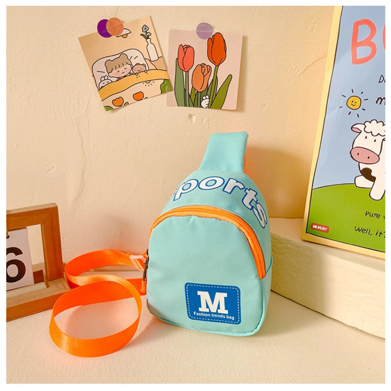 Belt Bag Small Waist Fanny Pack Mini Crossbody Purse with Initial Letter Patch for Teen Adjustable Strap Cross Body Chest Pouch